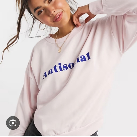 NWOT Skinnydip London Antisocial Sweatshirt - Picture 7 of 7